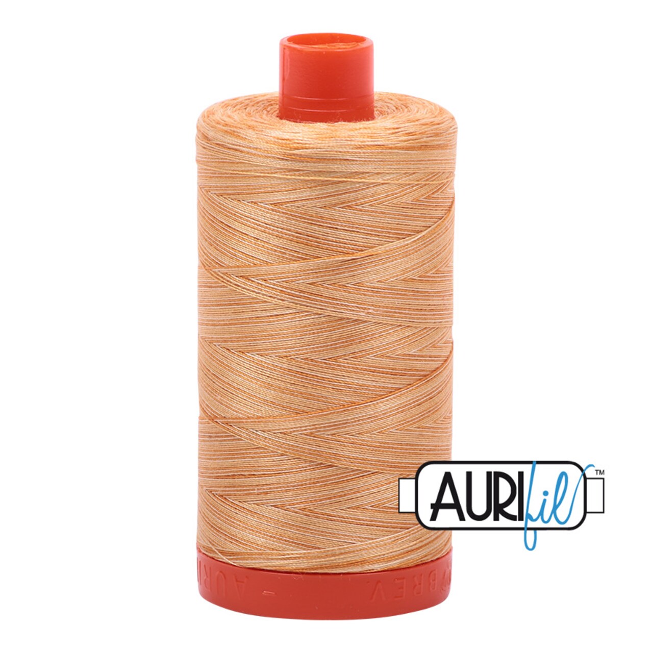 Creme Brulee - Variegated (4150) | 50wt Large Spool (1300M / 1422Y) | Aurifil Thread